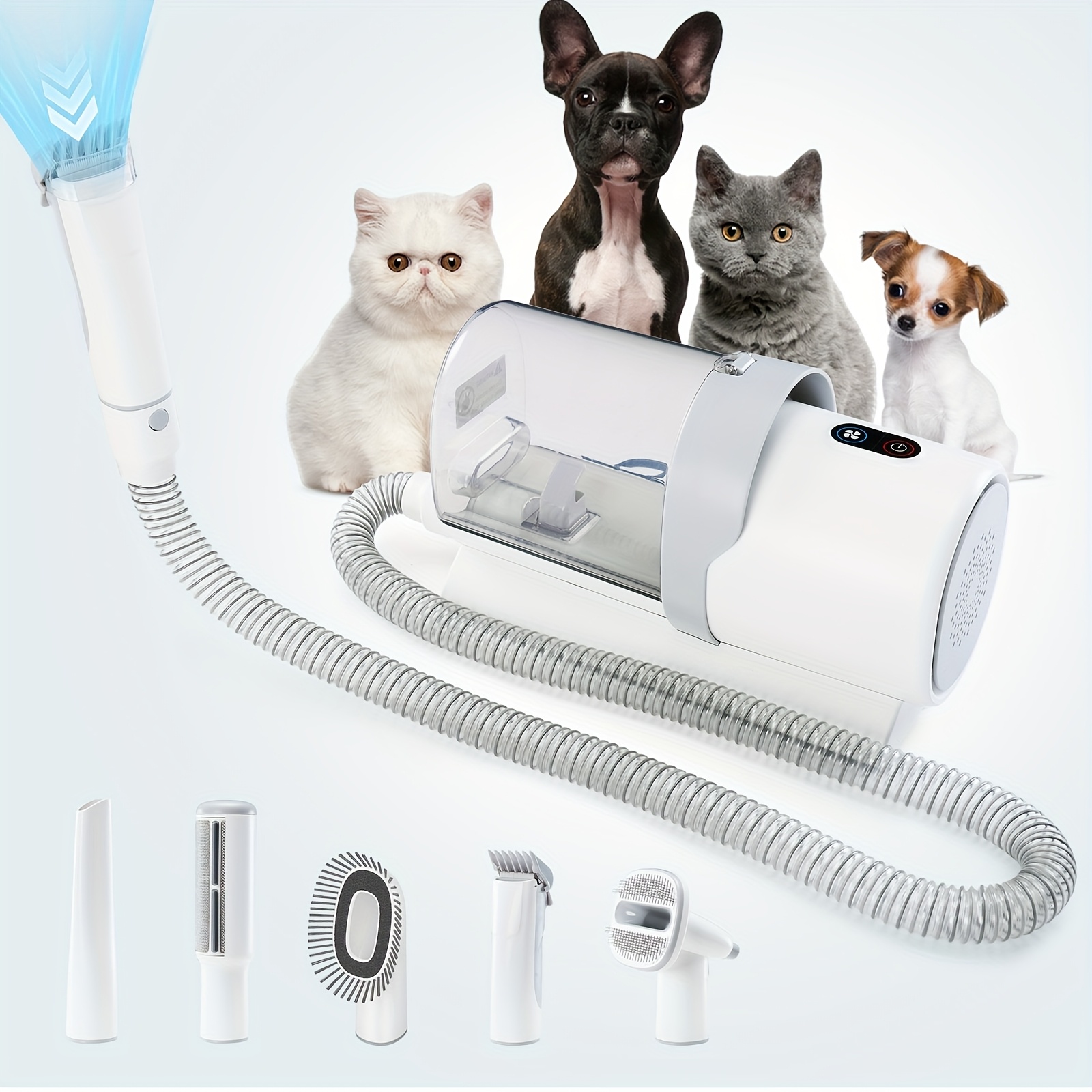 Pet Supplies For Dogs - New Pet Grooming Vacuum Kit 5
