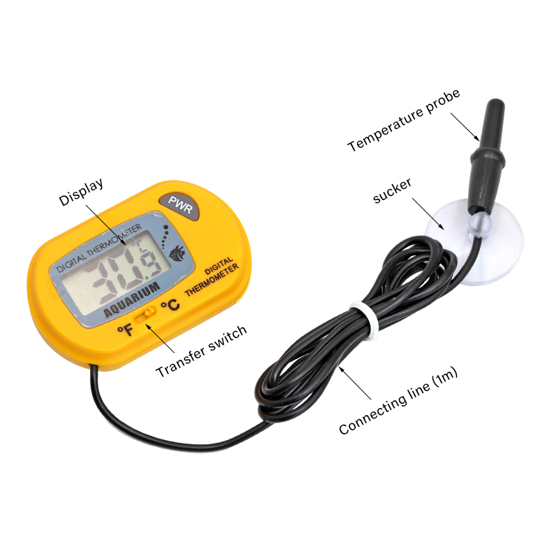 Fish Tank Thermometer LCD Digi - Pet Supplies Fish recensione e prezzo