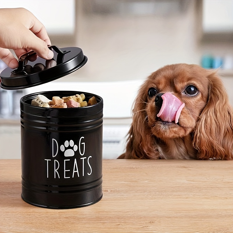 Metal Dog Treat Container Dog  - Pet Supplies For Dogs recensione e prezzo