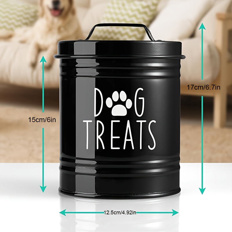 Metal Dog Treat Container Dog  - Pet Supplies For Dogs recensione e prezzo