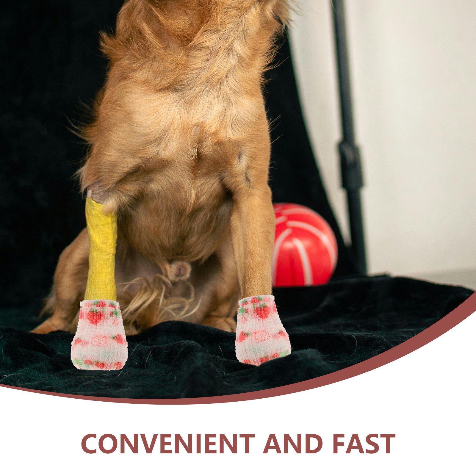 3 Tape Outdoor Elastic Pet Ban - Pet Supplies Vet recensione e prezzo