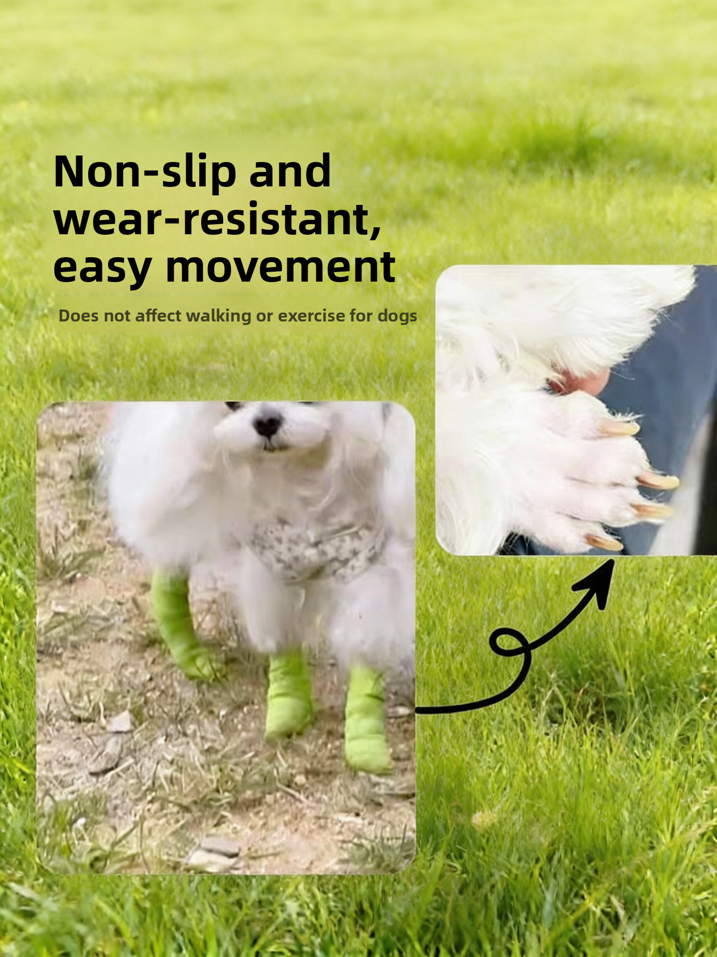Anti-Slip Dog Foot Covers Disp - Pet Supplies For Dogs recensione e prezzo