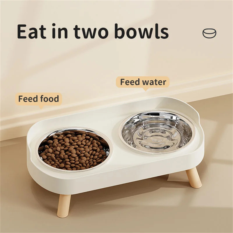 Dog Cat Feeding Double Bowl Co - Pet Supplies For Dogs recensione e prezzo