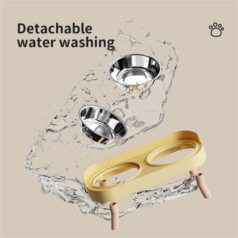 Dog Cat Feeding Double Bowl Co - Pet Supplies For Dogs recensione e prezzo