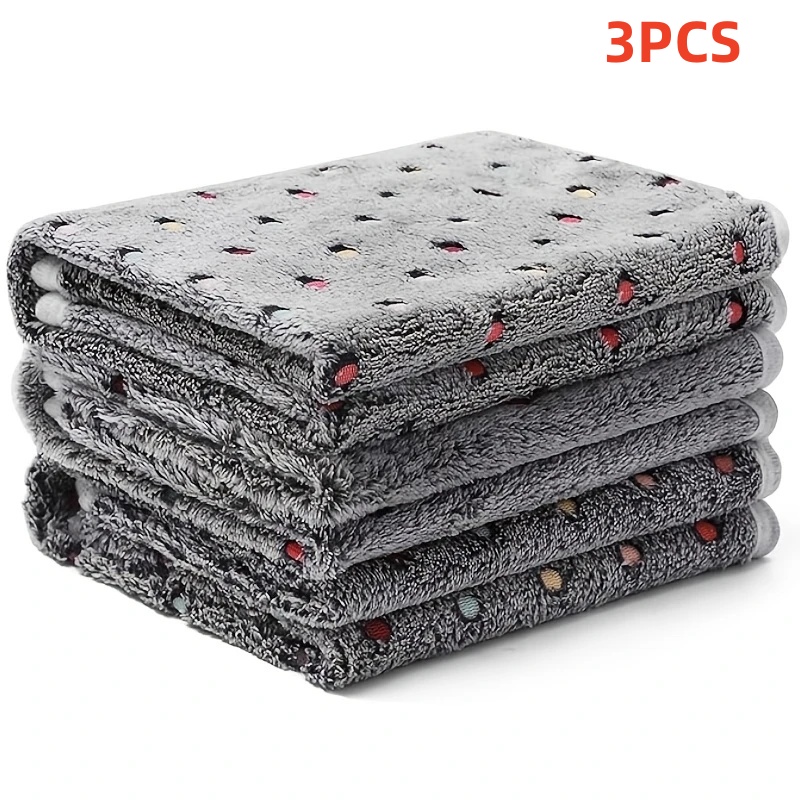 3PCS Soft Fluffy Pet Blanket C - Pet Supplies For Dogs recensione e prezzo