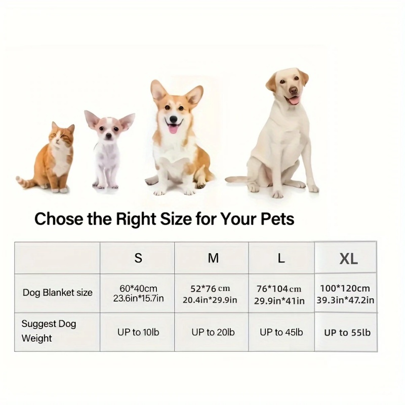 3PCS Soft Fluffy Pet Blanket C - Pet Supplies For Dogs recensione e prezzo