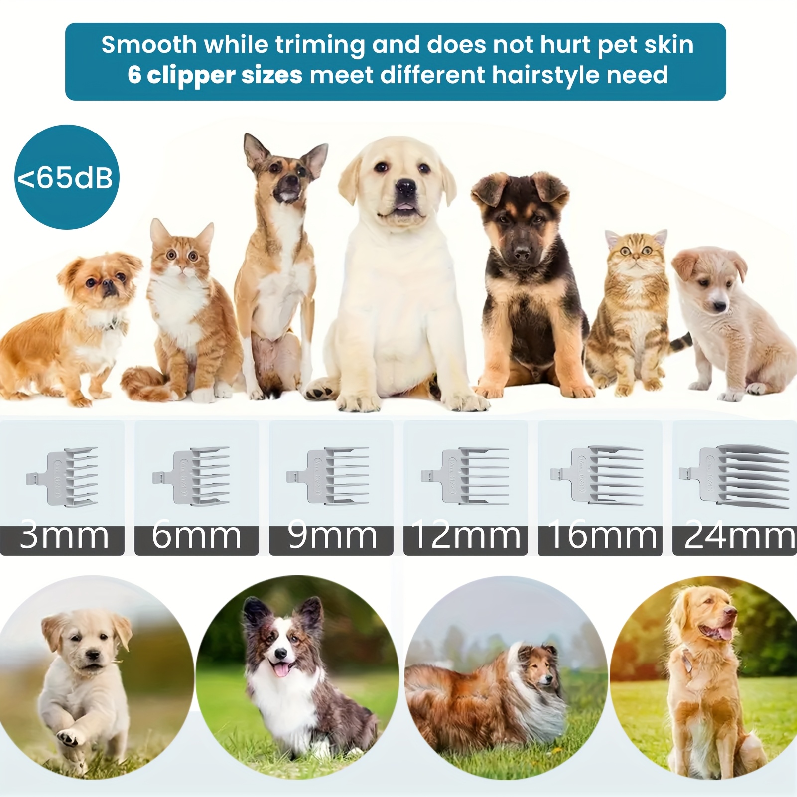 New Pet Grooming Vacuum Kit 5  - Pet Supplies For Dogs recensione e prezzo