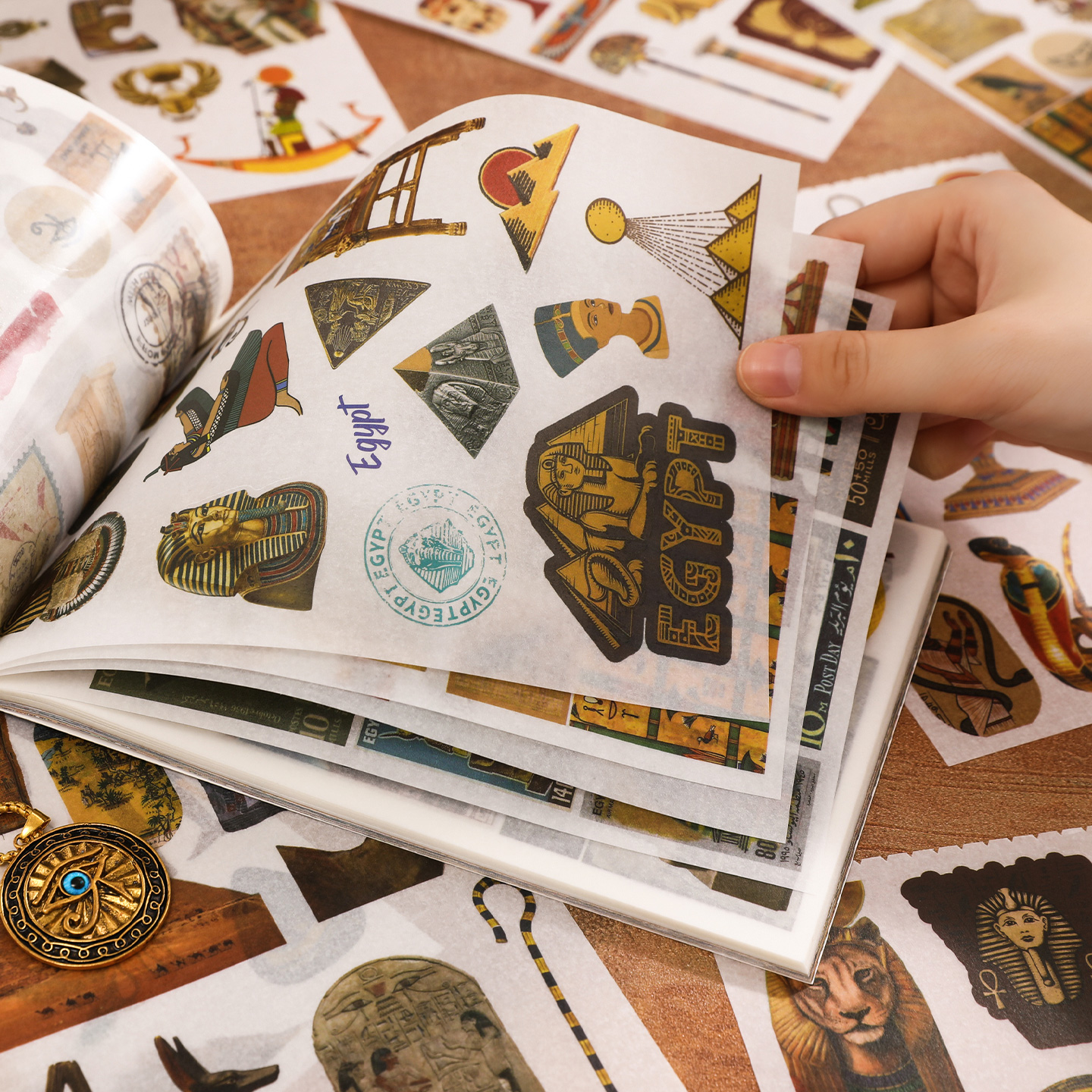 50 pcs Ancient Egypt Stickers  - Pet Supplies Egypt recensione e prezzo
